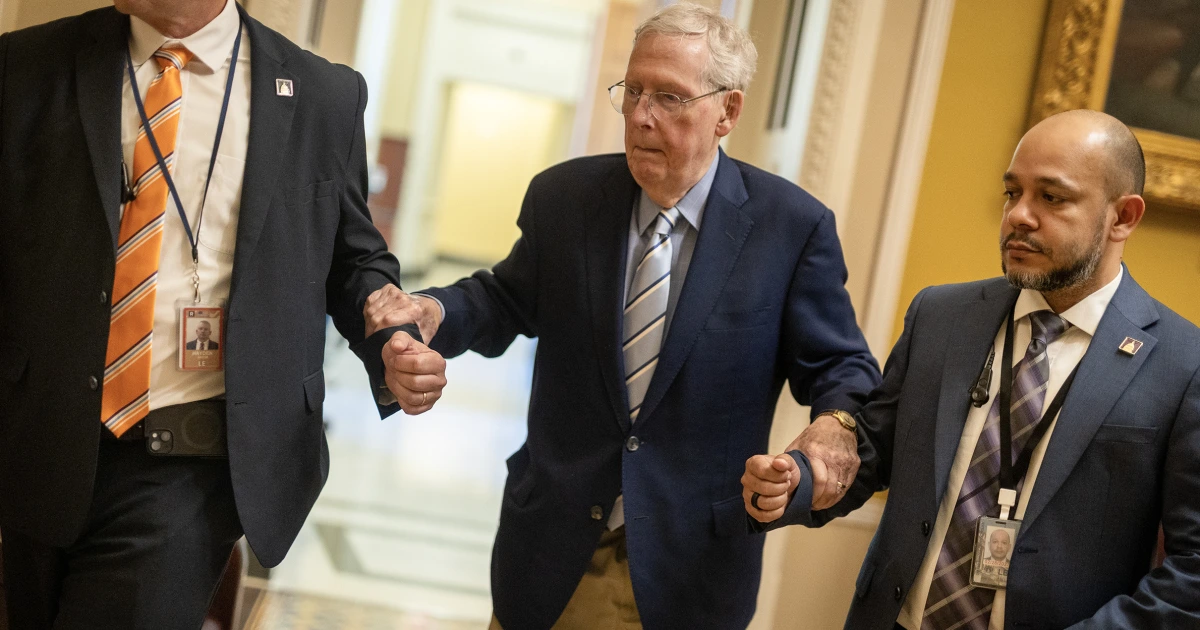 EMS Dispatched to Mitch McConnell’s D.C. Home for Medical Report