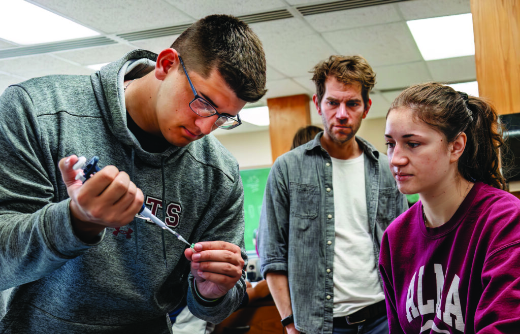 Alma Students Use Synthetic Biology to Fight Bat Disease