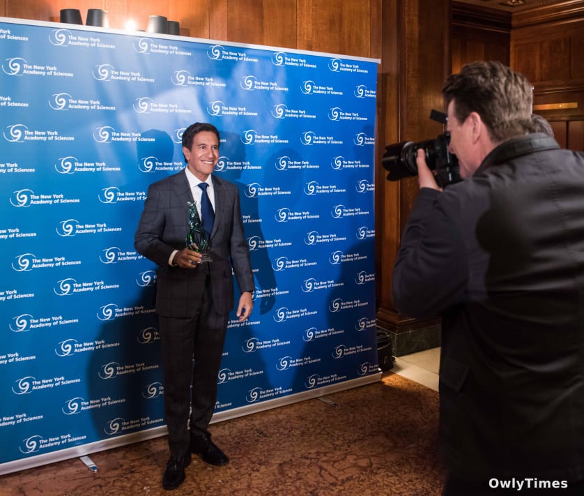Sanjay Gupta Honored by New York Academy of Sciences for Public Health