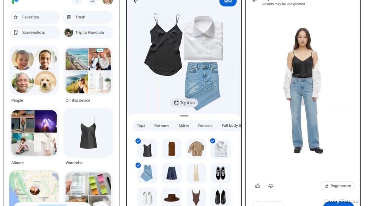 Google Photos AI Now Uses Your Camera Roll to Recommend Outfits
