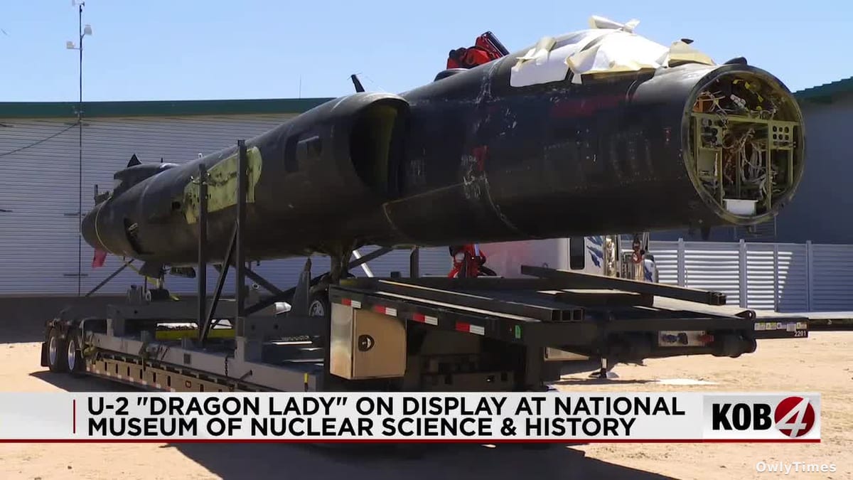 U-2 Dragon Lady joins Albuquerque nuclear history museum collection