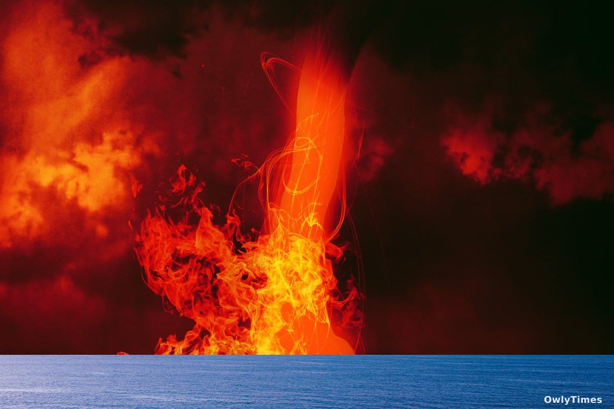 Fire Whirls: Analysis of a Novel Oil Spill Cleanup Tech