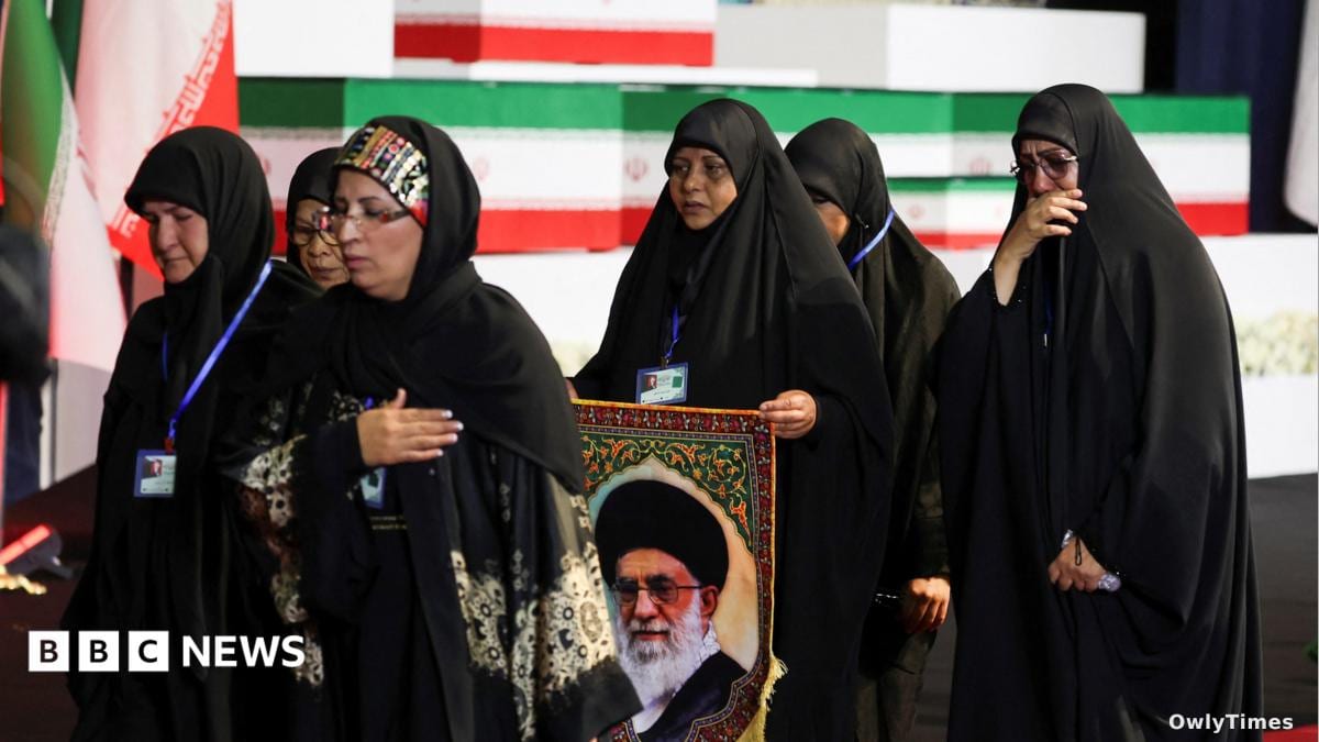 Iran Stages Mass Funeral for Khamenei to Test Public Support