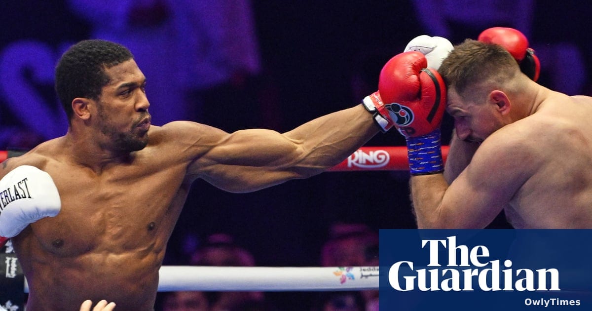 Anthony Joshua suffers shock knockdown in Jeddah ring defeat