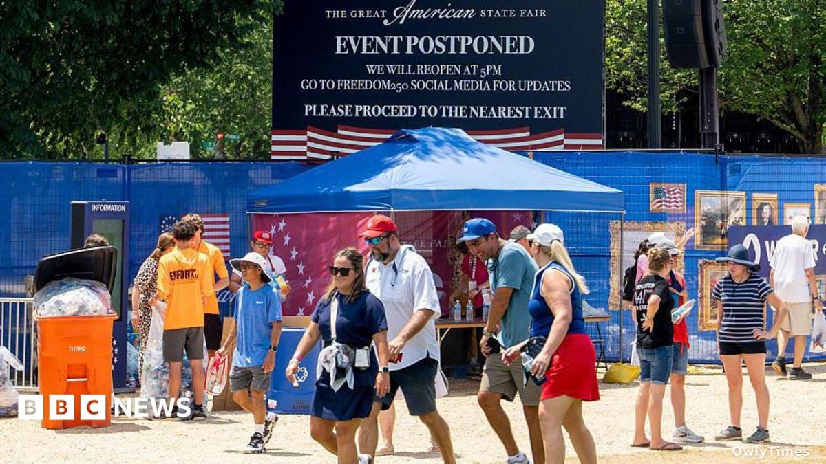 Heat Wave Forces Event Closures Across US During 250th Anniversary