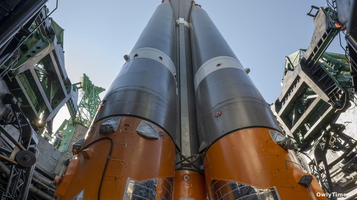 Anil Menon and Crew Launch Soyuz MS-29 from Baikonur Cosmodrome