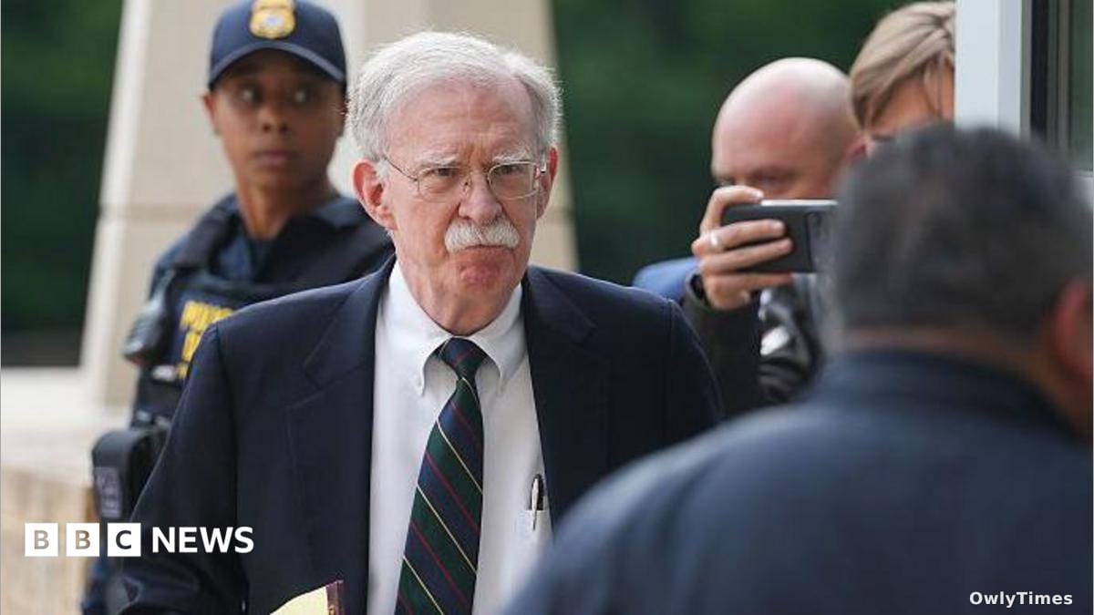 John Bolton Pleads Guilty to Retaining Classified Information