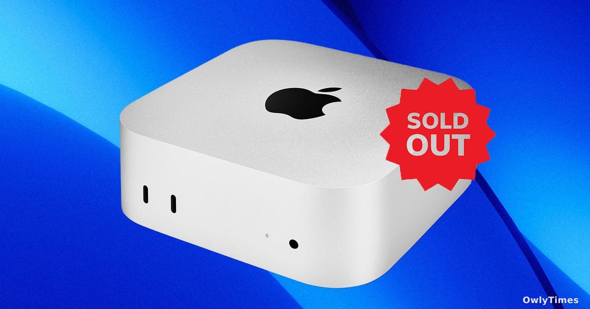 AI Demand Triggers Mac Mini Supply Crunch at Apple
