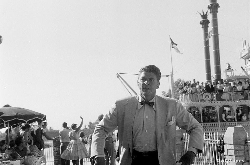 Reagan and Disney launch Anaheim theme park in 1955 political debut