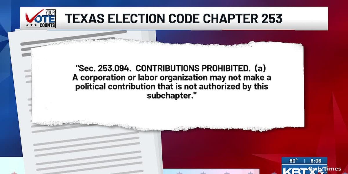 Brazos County Primaries: Money Signals a Growth-Focused Shift