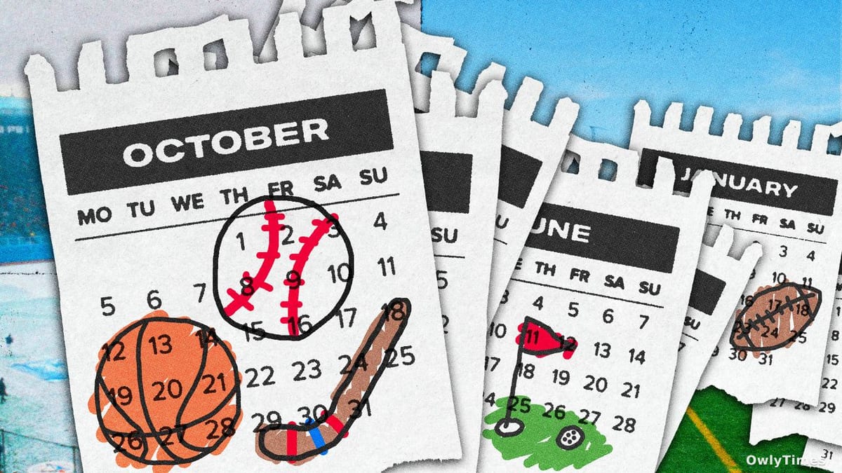 Sports Calendar Analysis: August Ranked Last—Why?