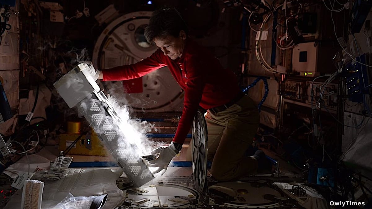 Space Tears: Analysis of Astronauts’ Unique Fluid Shift