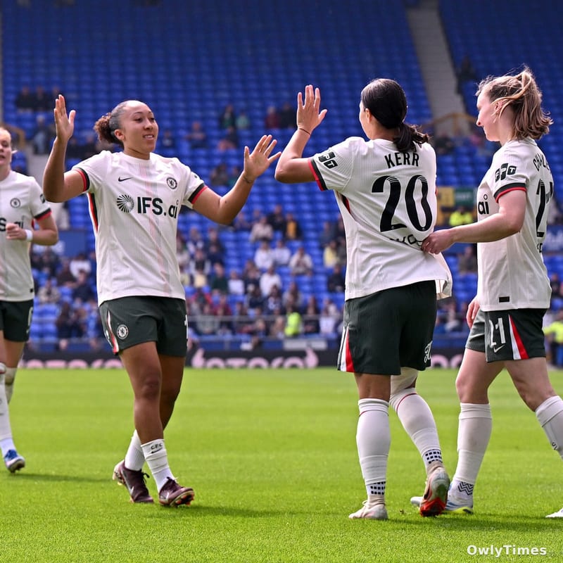 Kerr denied record-breaking 64th goal in Chelsea draw with Everton
