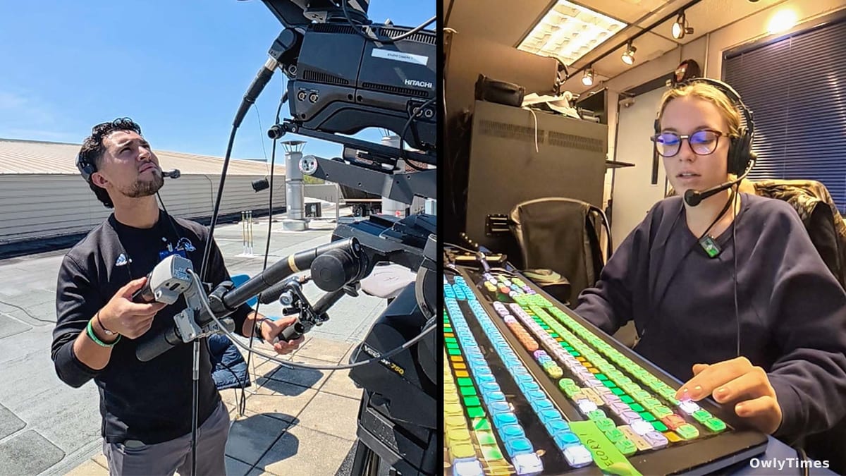 UD Students Produce Professional Live Sports Broadcasts for ESPN+