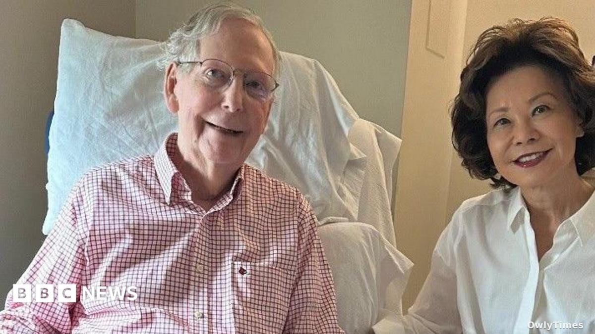 Mitch McConnell breaks month-long silence after hospital stay
