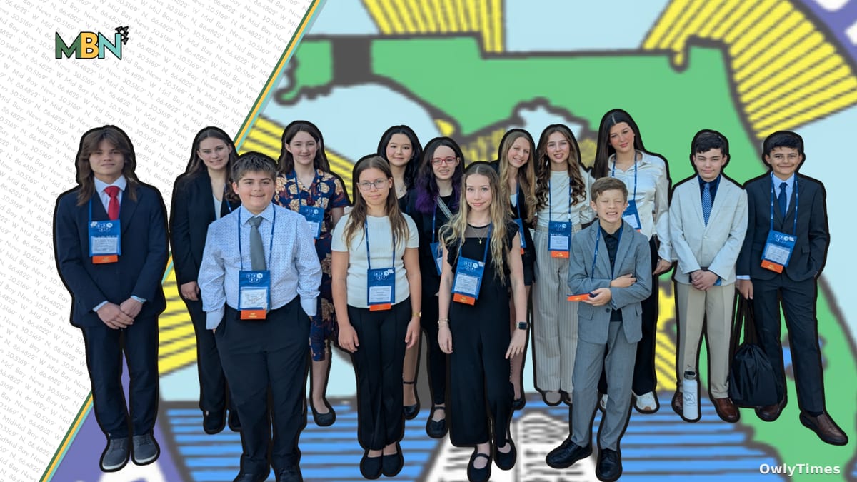 15 Okaloosa Students Compete at State Science Fair in Lakeland