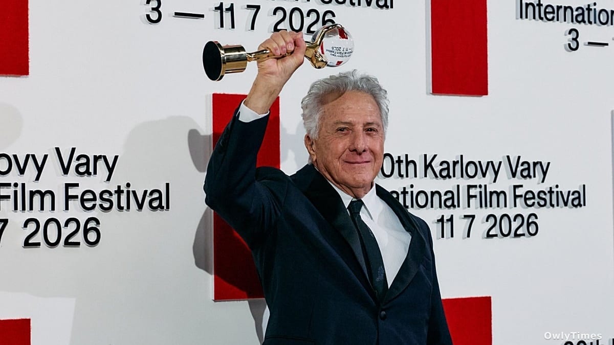 Dustin Hoffman Honored at 60th Karlovy Vary Film Festival