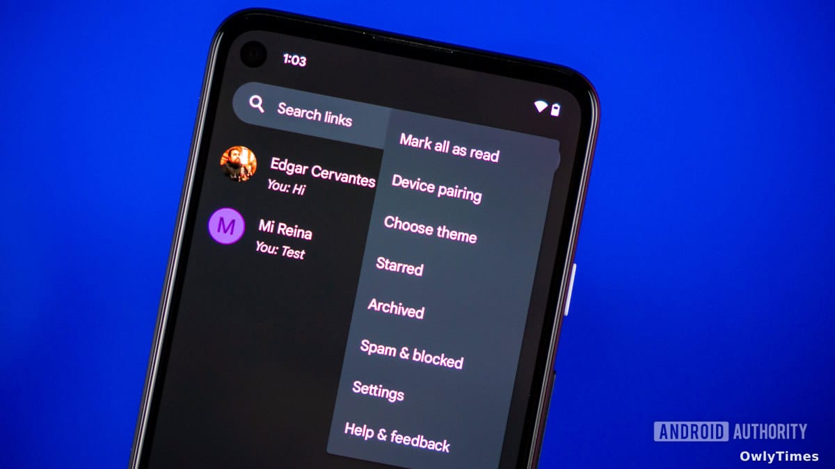 Google Messages: Selective Copy Signals a UX Shift