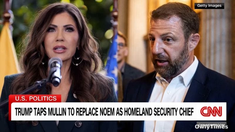 Mullin to DHS: Power Play Signals GOP Rift, Not Security Focus