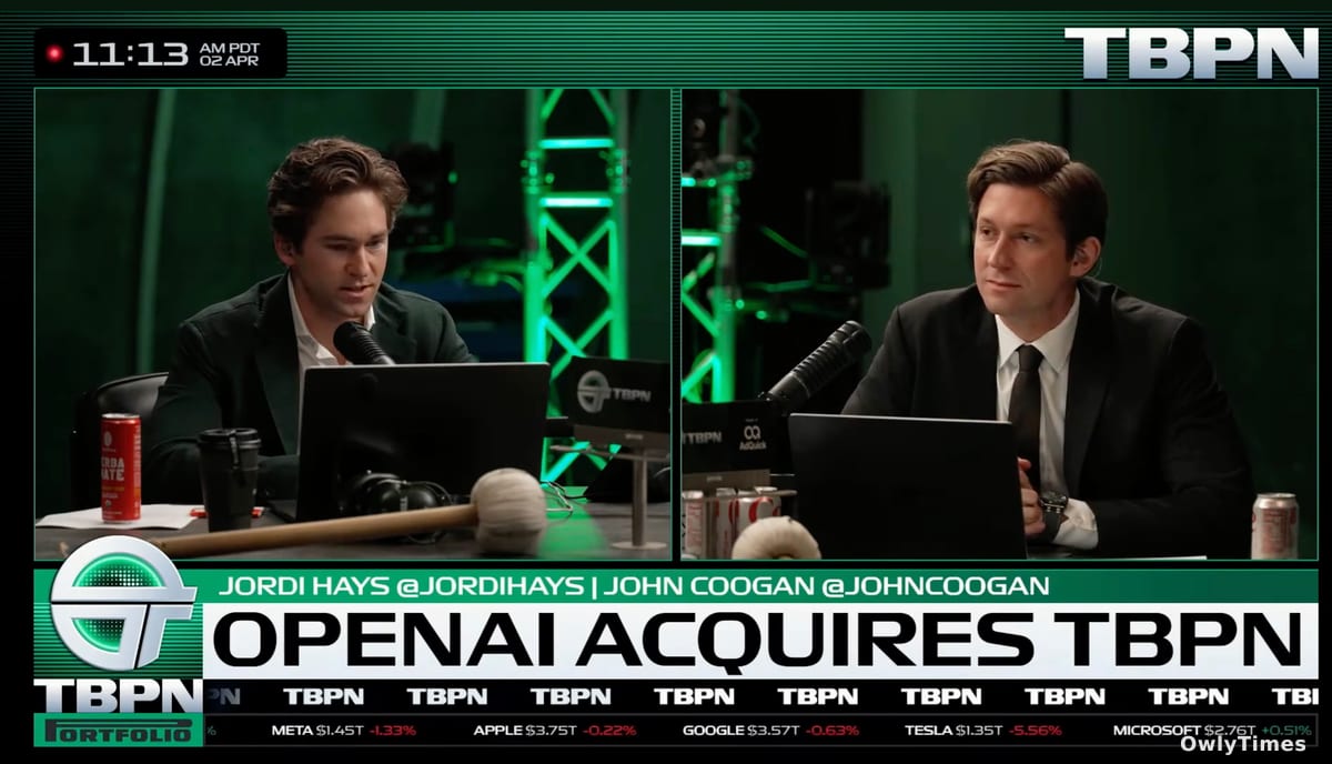 OpenAI & TBPN: What the Buy Signals for Tech Media