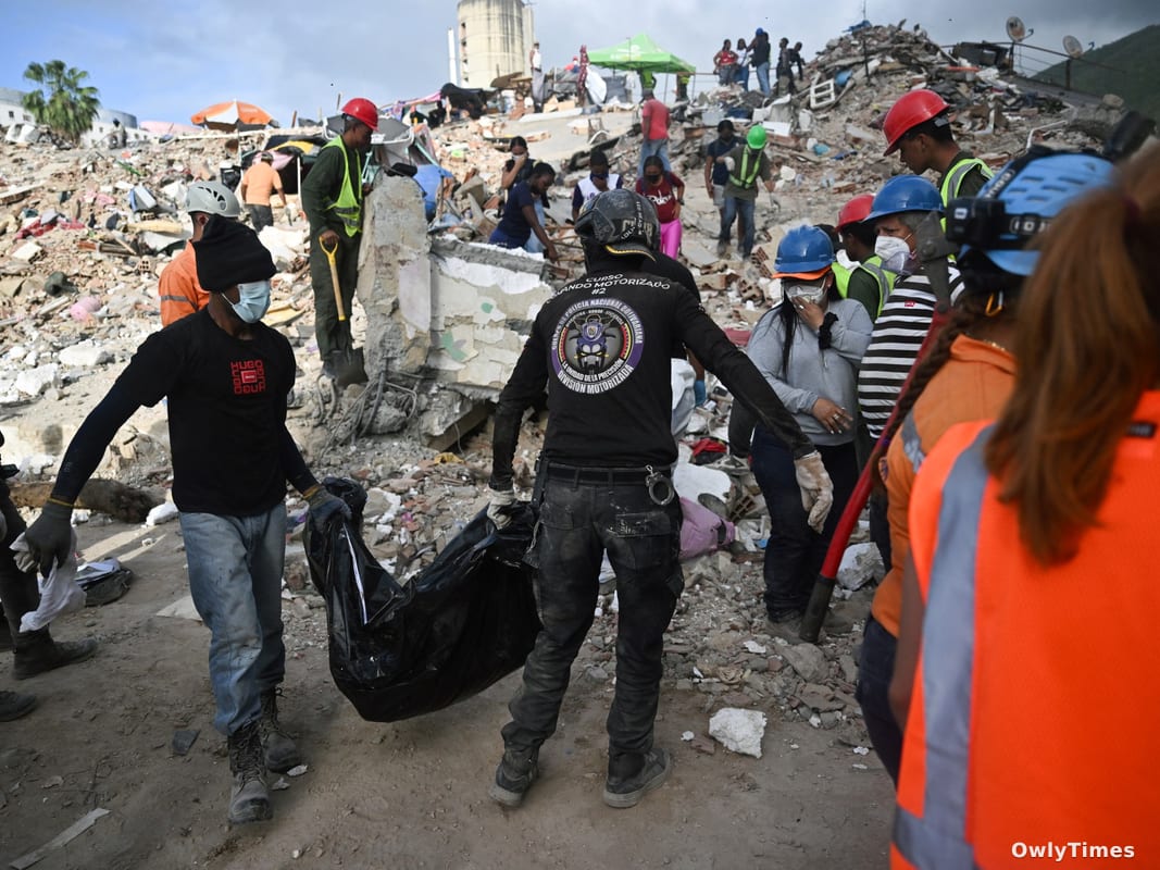 Venezuela earthquake death toll hits 202 as infrastructure fails