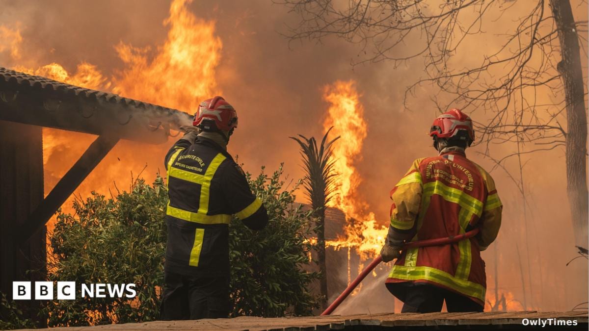 Wildfires Displace 267,000 Across France and Spain