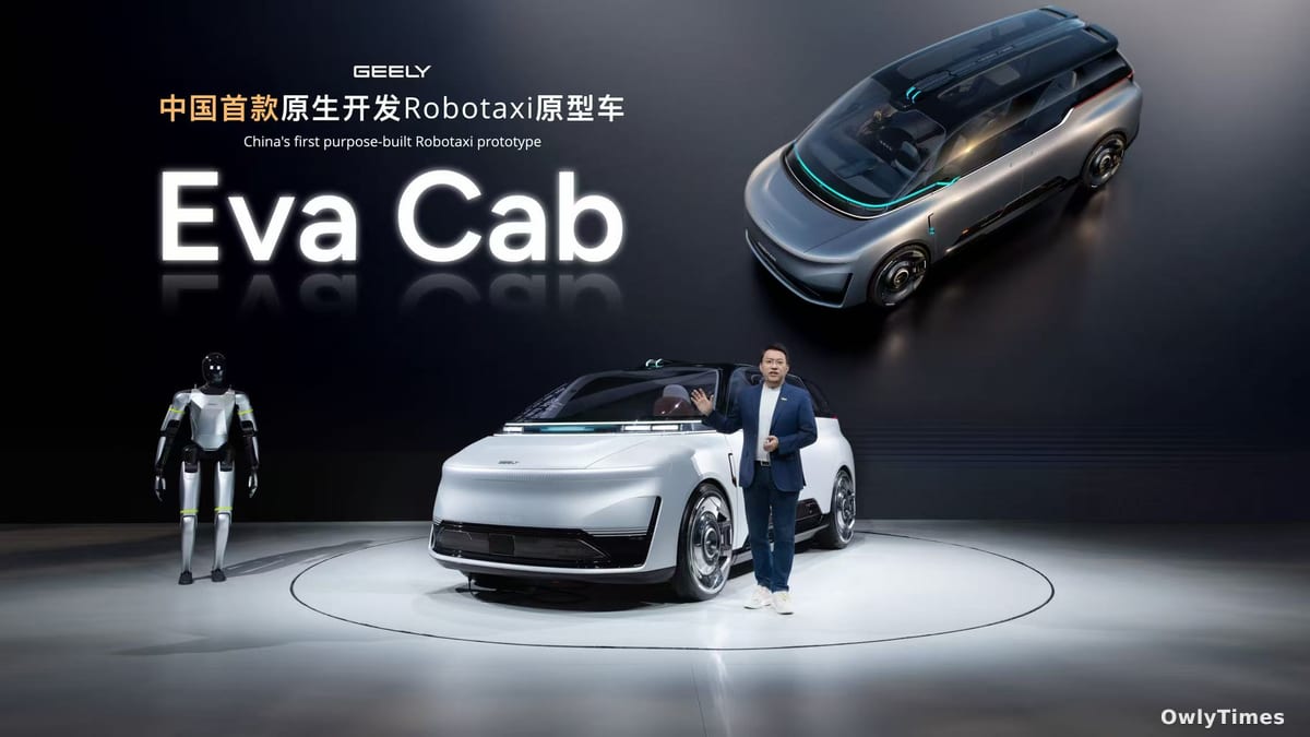 Geely Debuts EVA Cab at Auto China 2026 as AI Ecosystem Play