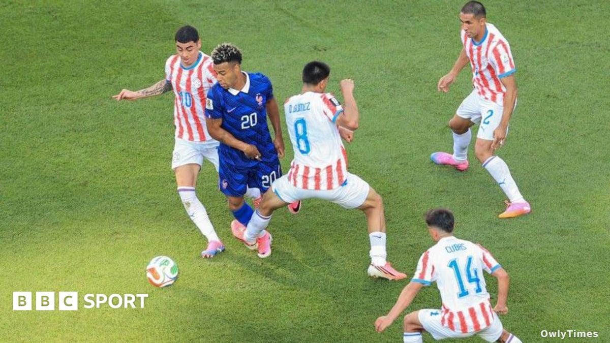 France beats Paraguay 1-0 to reach quarter-finals amid Joe Hart fury