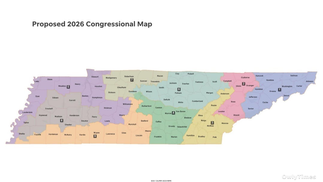 Tennessee Redistricting Keeps Oak Ridge in Fleischmann’s District
