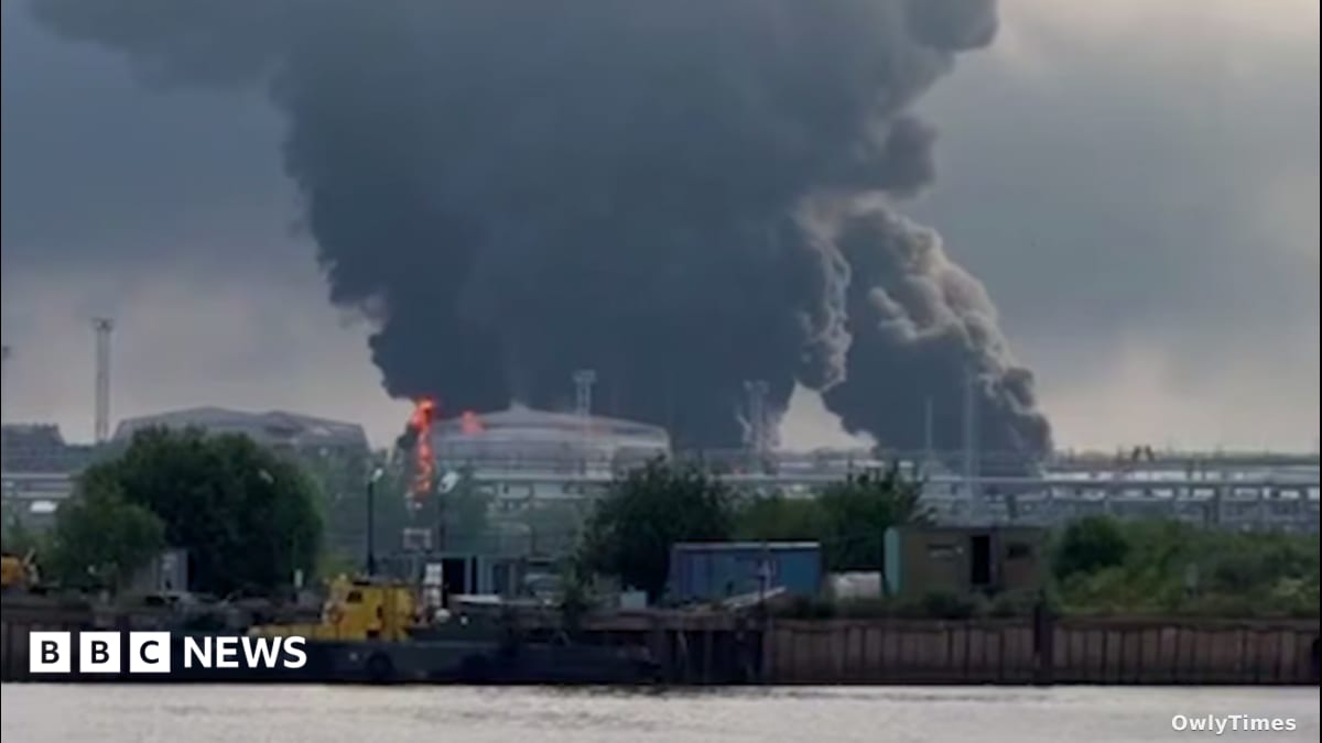 Ukraine Strikes Russian Oil Terminals to Target Energy Grid Vulnerabil