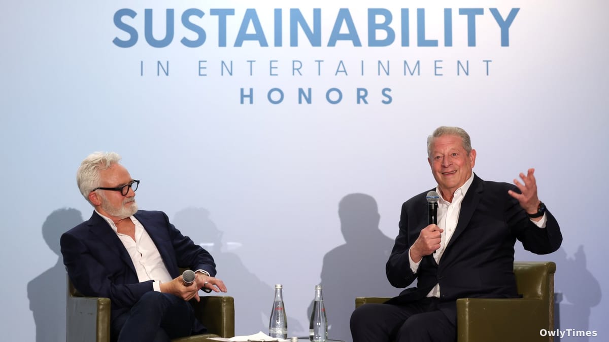 Al Gore Rallies Hollywood at Inaugural Sustainability Honors