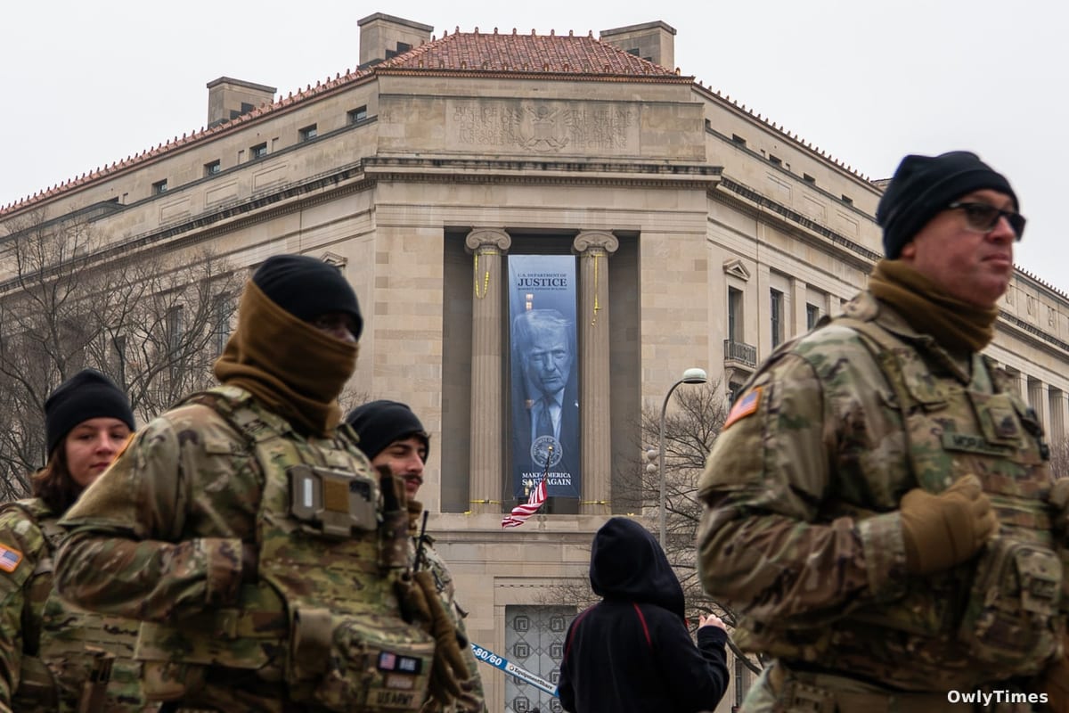 Trump Banner at DOJ: A Power Shift & Its Implications