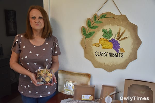 Deb Baskerville Launches Classy Nibbles with 80-Cup Catering Order